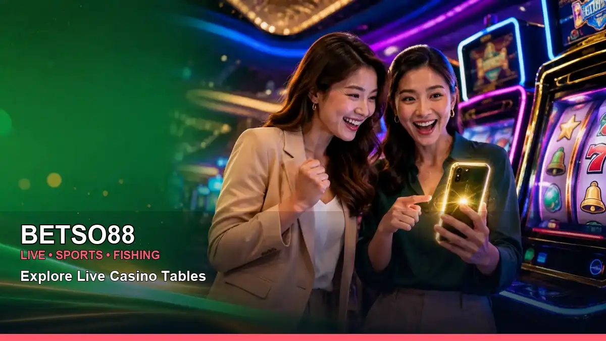 BETSO88 high-energy casino first deposit rewards in a radiant layout for Philippine players